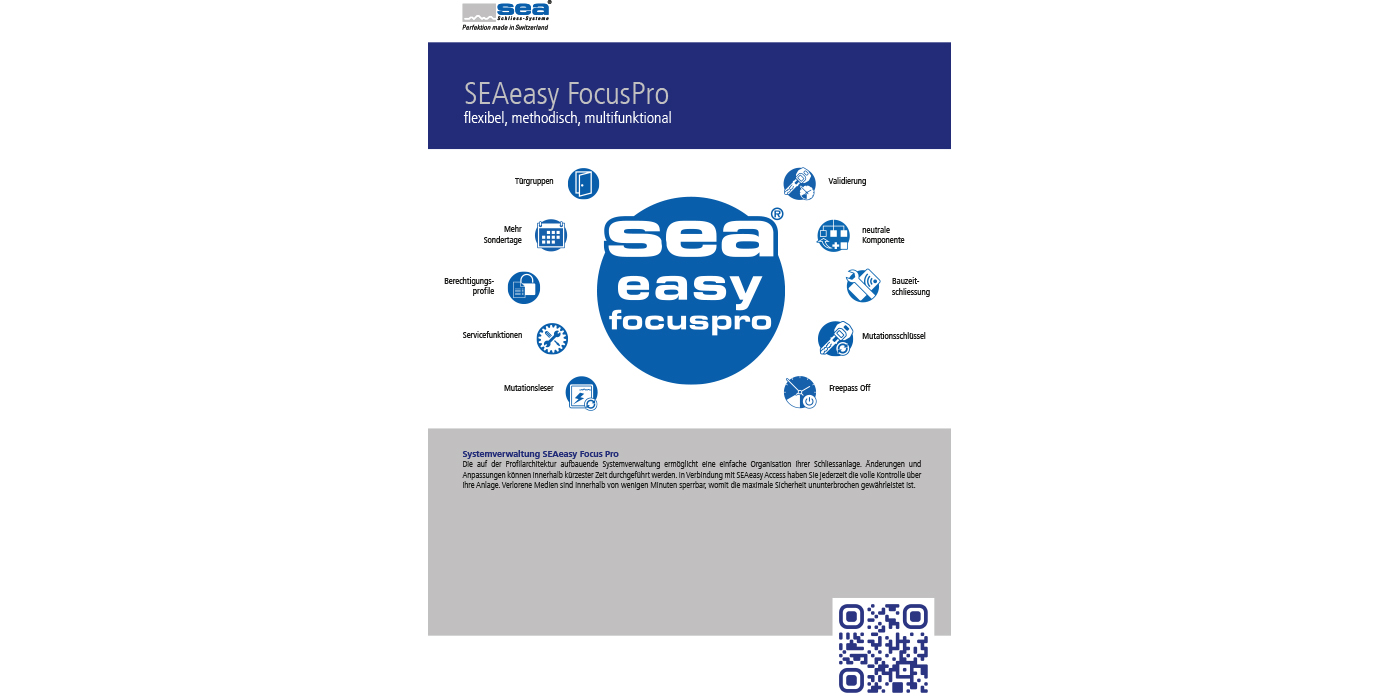 Flyer Philosophie SEAeasy FocusPro