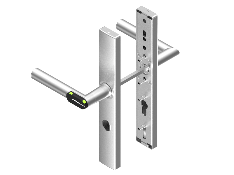 68.001.1G.10.00.21.NU - Garniture complète DIGI-Handle droite