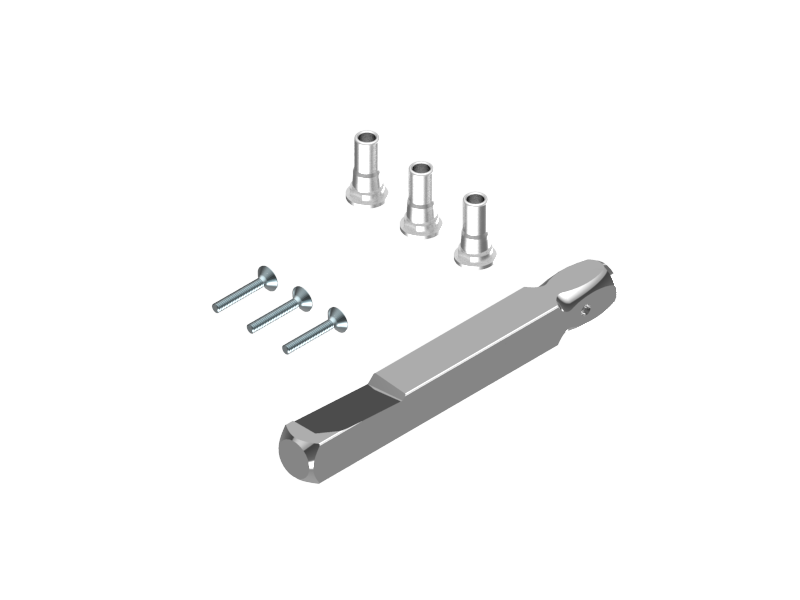 Drückerdorn-Set 9mm