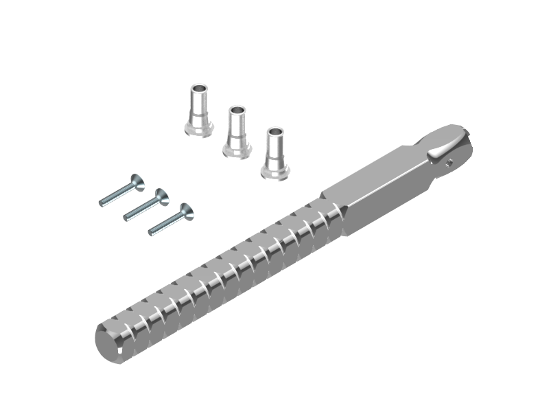 Drückerdorn-Set 9mm