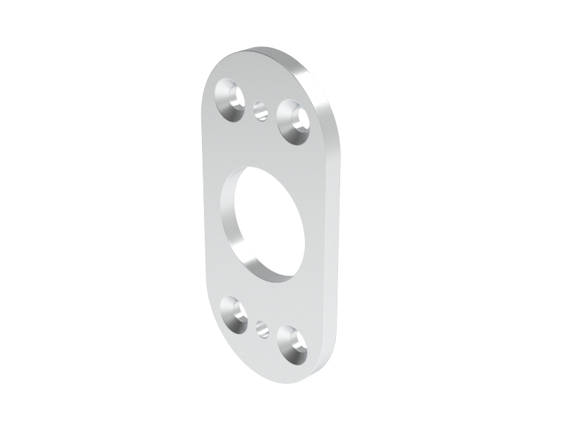 Adapterplatte Oval-Rosette