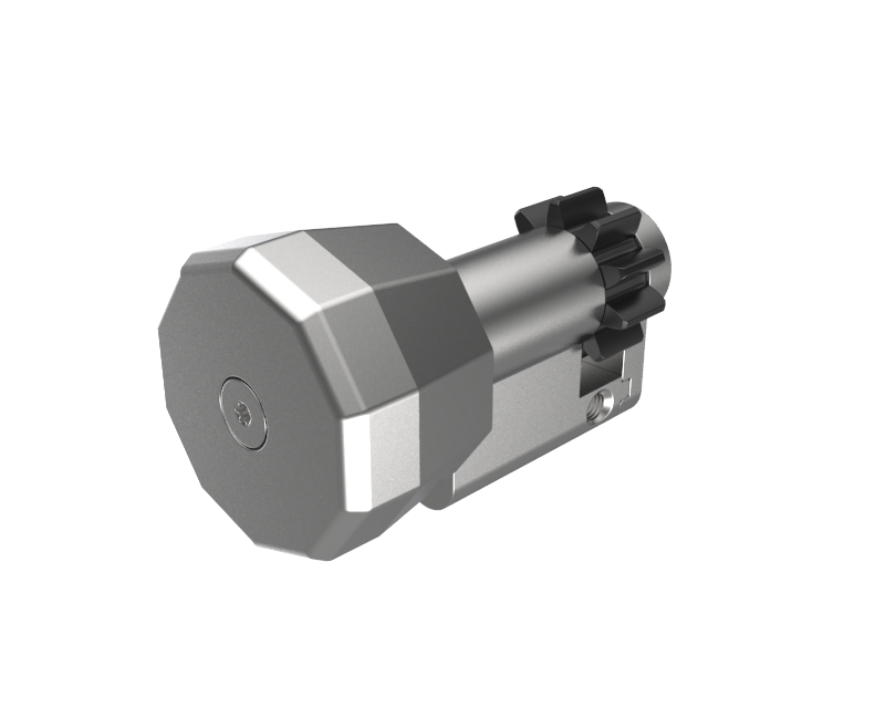 M1372.0.1.10.0.00 - Drehknopf-Halbzylinder PZ