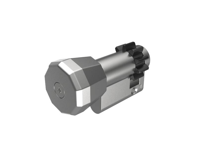 M1372.0.1.10.1.00 - Drehknopf-Halbzylinder PZ