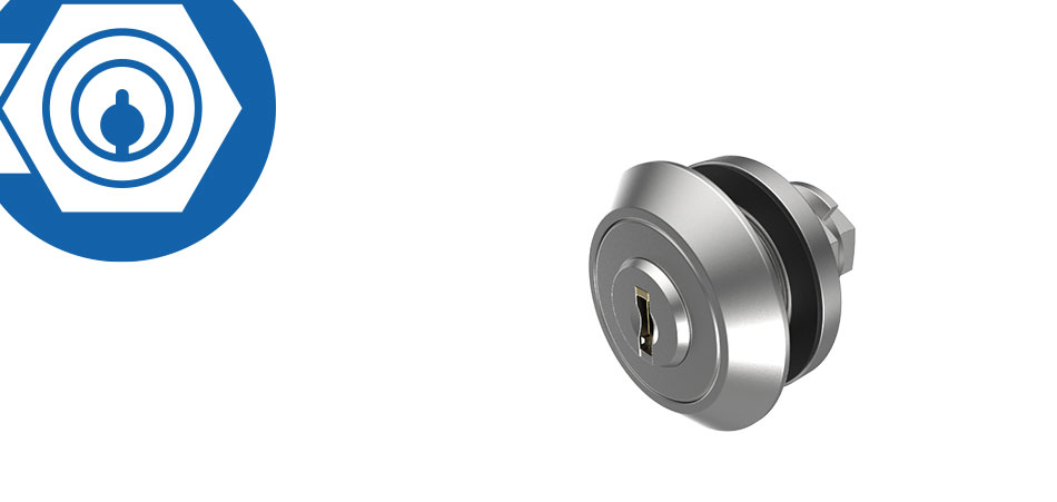 Verschluss-Zylinder, M23, Glas, 1x360°