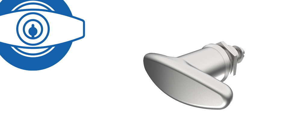 Blind-Olive, Griff, mit Verschlussriegel