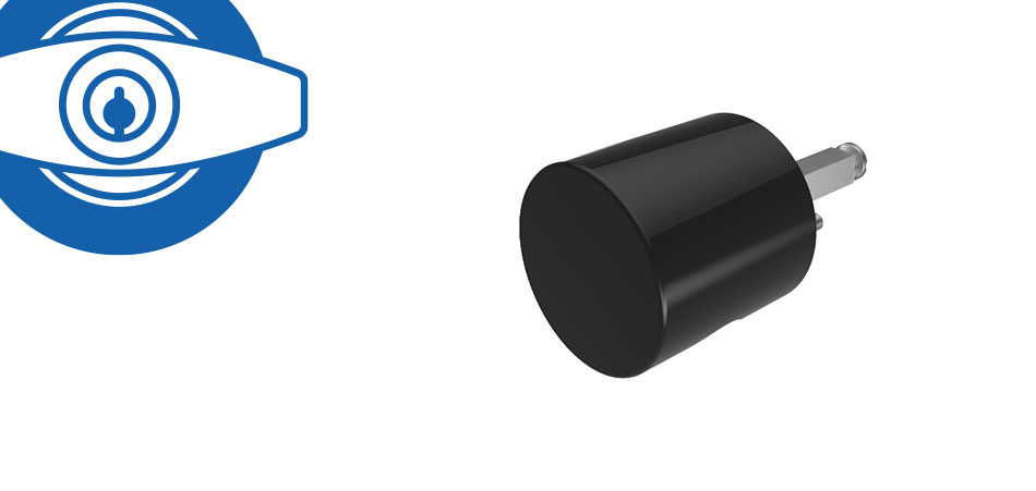 Blind-Olive, Polyamid, Rund Ø40