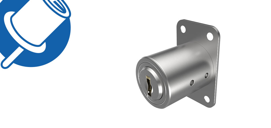 Druckzylinder Ø25, Hub=10mm, 2x (1x90°)