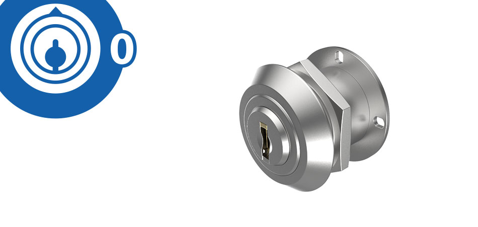 Schalterzylinder, mit Gewindebefestigung M25
